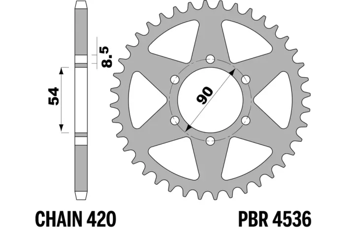 Couronne PBR acier standard - 420