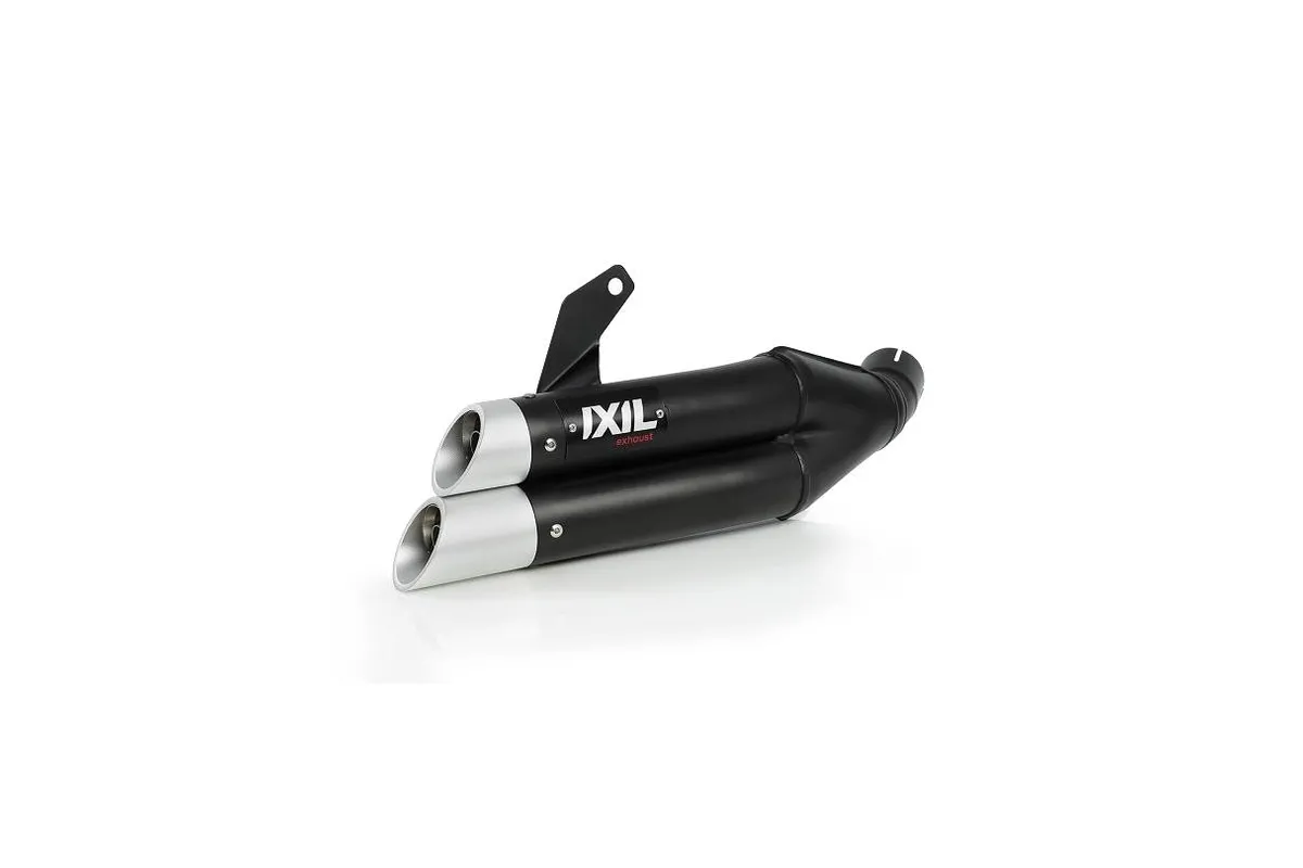 Ligne complète IXIL Hyperlow inox noir / alu poli - Honda CB650F - XH6356XB