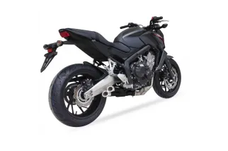 Ligne complète IXIL Hyperlow inox noir / alu poli - Honda CB650F - XH6356XB