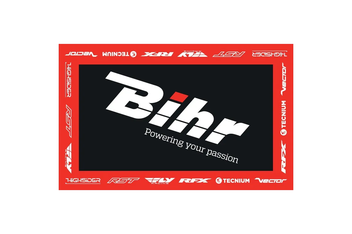 Tapis de paddock environnemental BIHR homologué FIM - 160x100cm