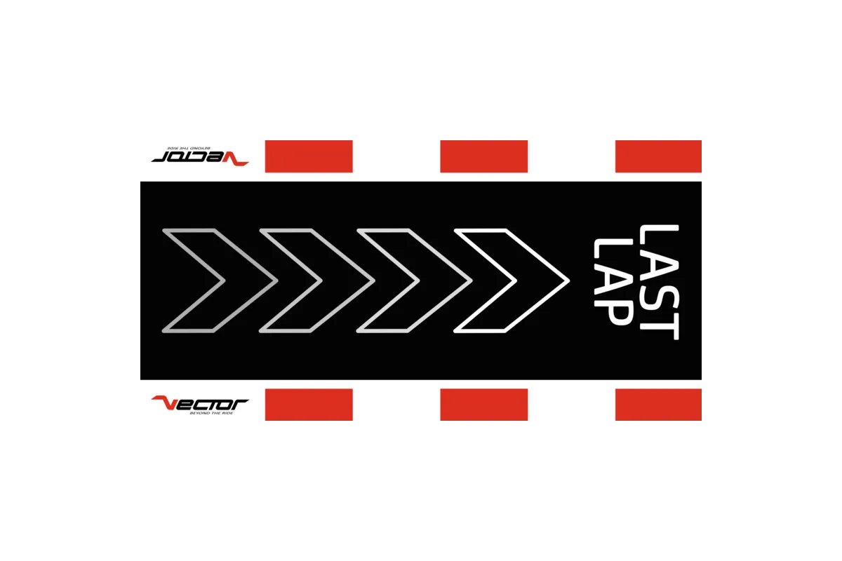 VECTOR Tapis de Paddock PRO - FIM - 200 x 100 cm - LAST LAP