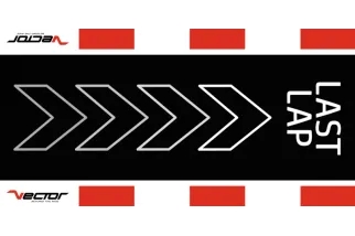 VECTOR Tapis de Paddock PRO - FIM - 200 x 100 cm - LAST LAP