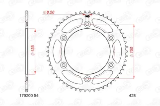 Couronne AFAM acier standard - 428