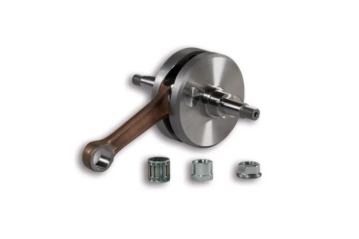 Vilebrequin MALOSSI avec axe Ø16, bielle 110 – course 60 mm pour moteurs à clapets