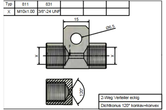 Répartiteur SPEEDBRAKES 811 Aluminum