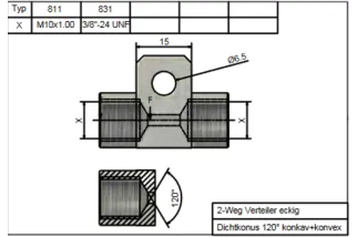 Répartiteur SPEEDBRAKES 811 Aluminum