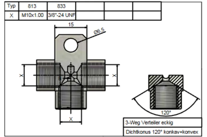 Répartiteur SPEEDBRAKES 813 Aluminum