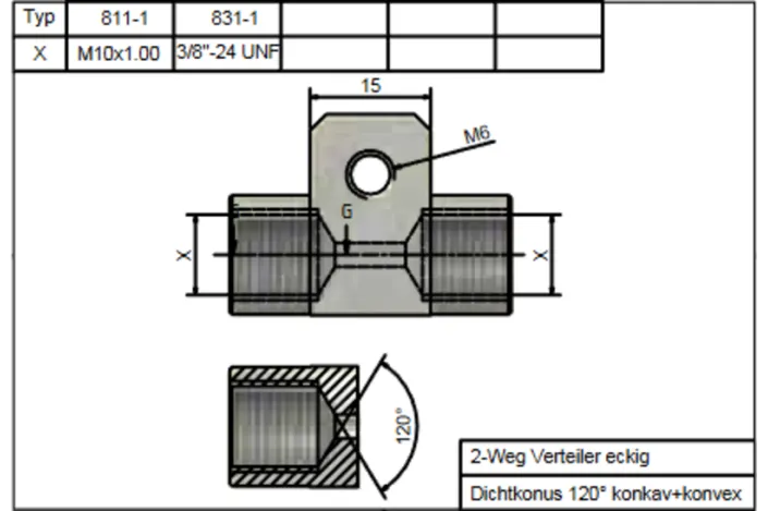 Répartiteur SPEEDBRAKES 811-1 Aluminum Argent