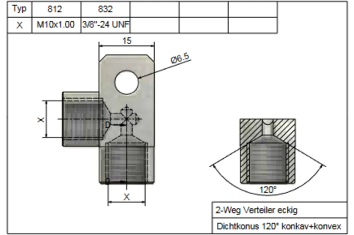 Répartiteur SPEEDBRAKES 812 Aluminum