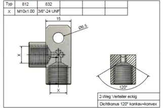 Répartiteur SPEEDBRAKES 812 Aluminum
