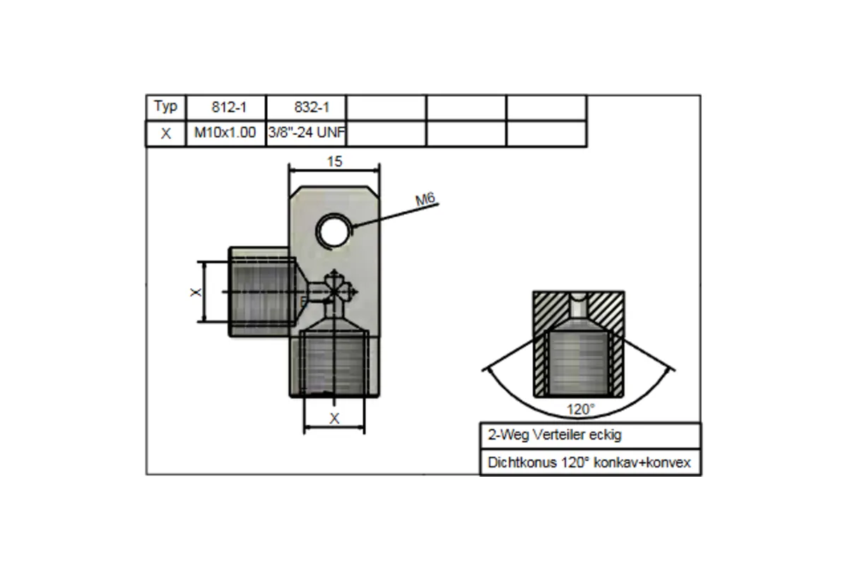 Répartiteur SPEEDBRAKES 812-1 Aluminum Argent