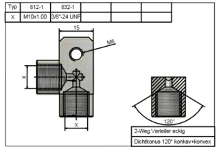 Répartiteur SPEEDBRAKES 812-1 Aluminum Argent