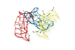 Filet de transport VECTOR 38x38 cm - jaune