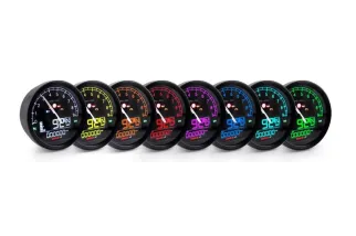 Compteur de vitesse/Tachymètre KOSO D80 TNT-05 anneau noir