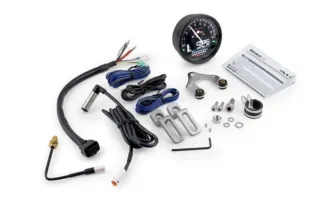 Compteur de vitesse/Tachymètre KOSO D80 TNT-05 anneau noir