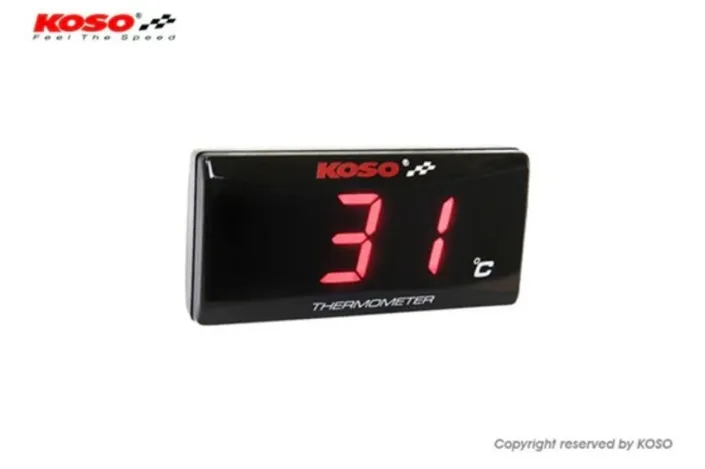 Thermomètre KOSO Superslim - rouge