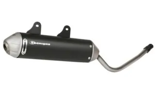 Silencieux TECNIGAS avec collecteur et kit de montage