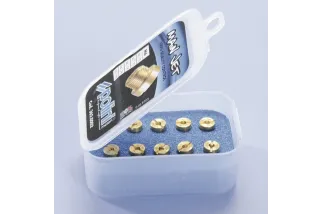 Polini main jet pack. 10 jets, Dell'Orto type, of 6 mm, 180/198 (362.0008)