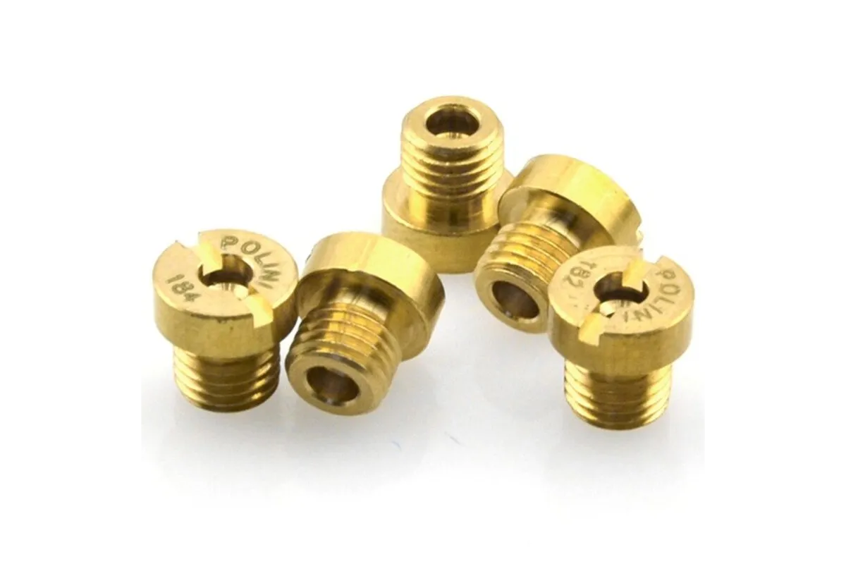 Bag of 5 jets Polini Dell'Orto 6 mm. 100