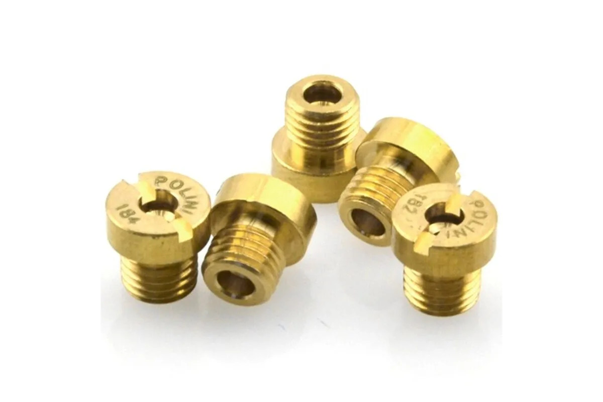 Bag of 5 jets Polini Dell'Orto 6 mm. 104