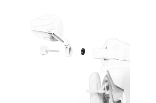 Adaptateurs de guidon HIGHSIDER pro pour Yamaha - la paire