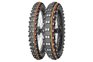 Pneu MITAS TERRA FORCE-MX SM 70/100-14 40M TT SOFT TO MEDIUM RED YELLOW