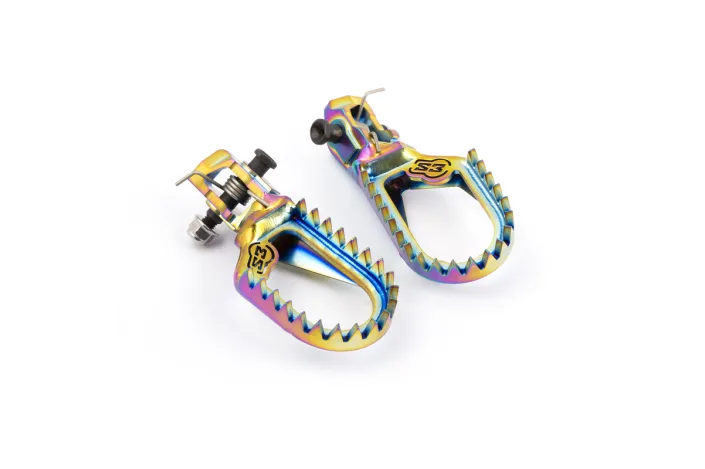 Repose-pieds titane S3 Rainbow