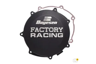 Couvercle de carter d'embrayage BOYESEN Factory Racing - noir