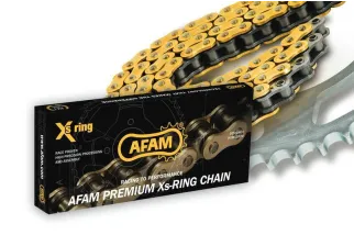 Kit chaîne AFAM 520 XSR - 16/43-112 - Couronne alu standard