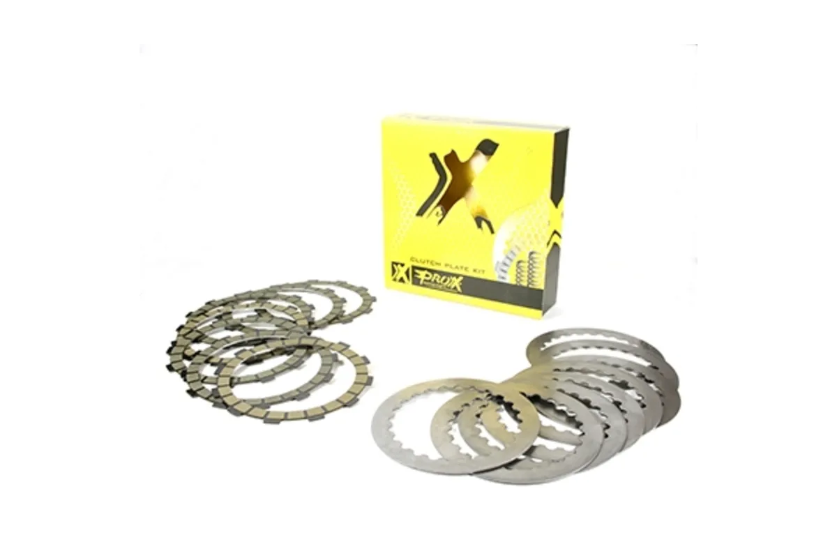 Kit disques garnis + lisses d'embrayage PROX