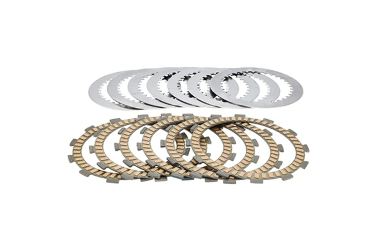 Kit disques garnis + lisses d'embrayage PROX
