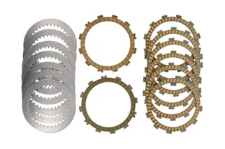 Kit disques garnis + lisses d'embrayage PROX