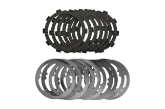 Kit disques garnis + lisses d'embrayage PROX