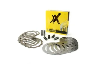 Kit disques garnis + lisses d'embrayage PROX
