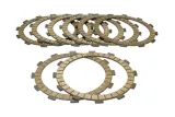 Kit disques garnis + lisses d'embrayage PROX