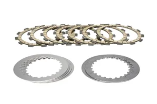 Kit disques garnis + lisses d'embrayage PROX