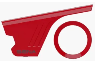 Plaque frontale SENA pour intercom 60S - rouge