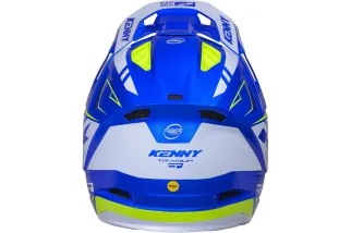 KENNY Casque cross TITANIUM GRAPHIC CANDY BLUE