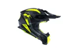 Casque KENNY Titanium Carbone Graphic Jaune Fluo