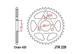 Couronne JT SPROCKETS Acier Standard - 420