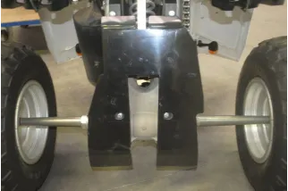 Sabot arrière AXP - PHD 10mm Yamaha YFM700R