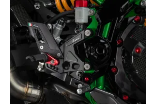 Repose-pieds réglables LIGHTECH avec cale-pieds rabattables