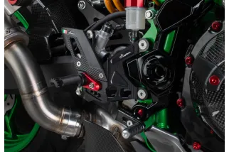 Repose-pieds réglables LIGHTECH avec cale-pieds rabattables