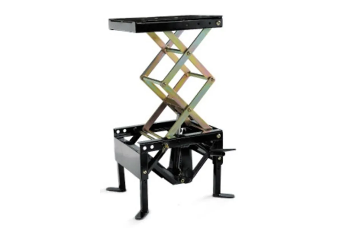 Lève-moto hydraulique VECTOR noir (roues non incluses)