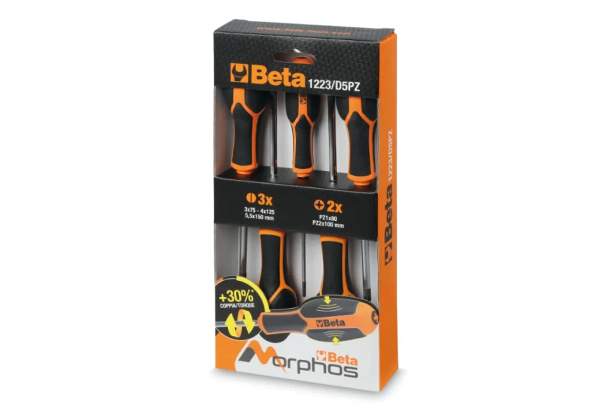 Jeu de 10 tournevis BETA TOOLS Morphos