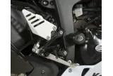Tampons de protection R&G RACING Aero noir Kawasaki ZX6R 636