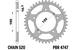 Couronne PBR acier renforcé - 520