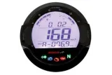 KOSO D64 DL-03S (Black) Speedometer + Tachometer +Indicator Lights (Display LCD)