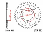 Couronne JT SPROCKETS acier standard - 520