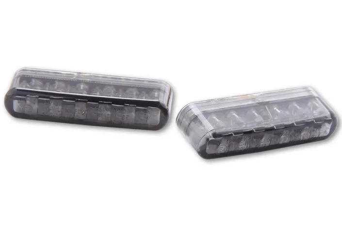 Clignotants LED intégré SHIN YO Shorty, verre teinté